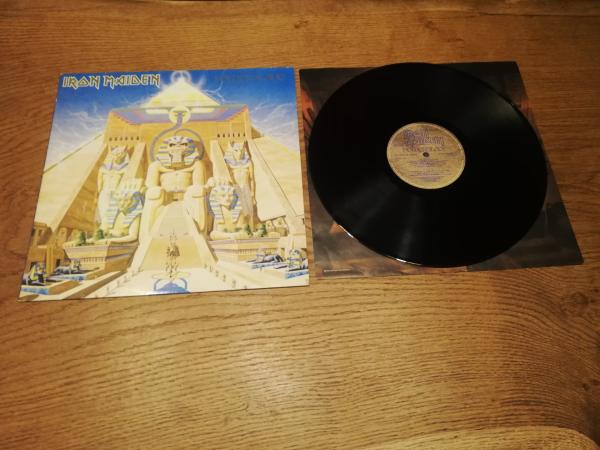 Iron Maiden Powerslave 1984 EMI 1C 064 240200 1 Europäische Pressung VG+/VG+